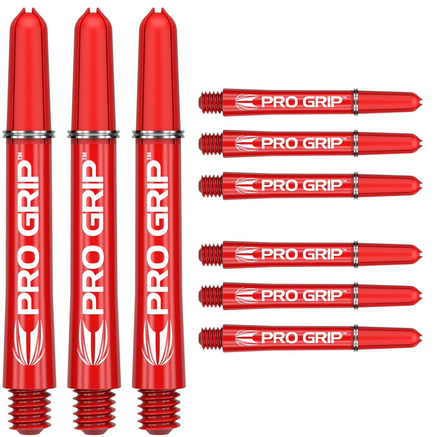 Target - Pro Grip 3er Set Shaft - Red