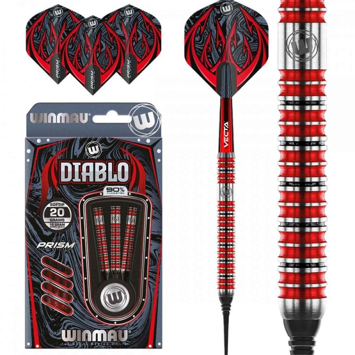 Winmau - Diablo Typ B 20g - Softdart