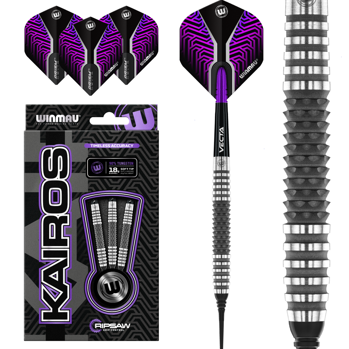 Winmau - Kairos 02 18g - Softdart