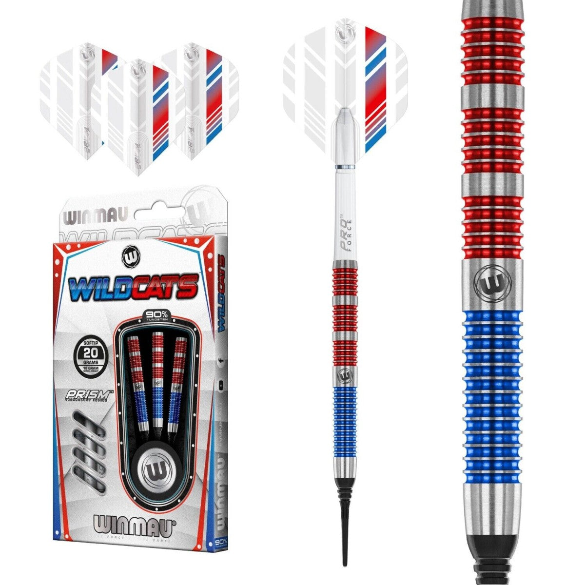 Winmau - Wildcats 20g - Softdart